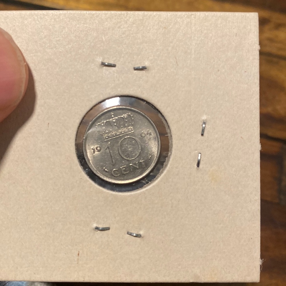 10 cents JULIANA KONINGIN DER NEDERLANDEN
